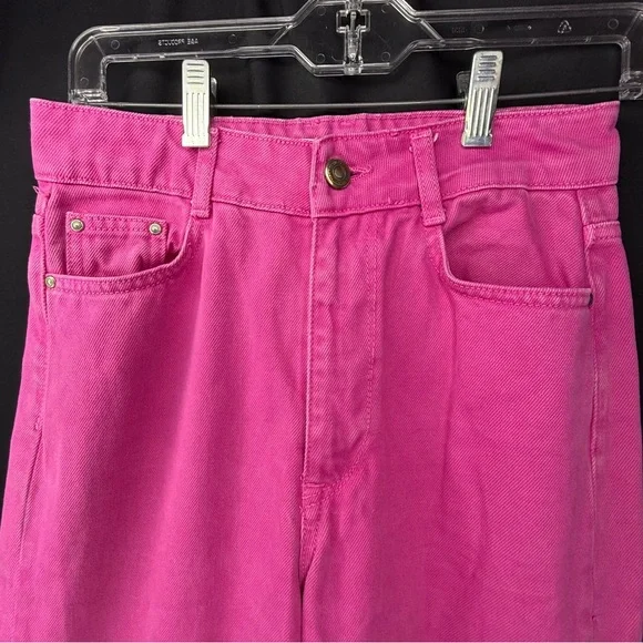 Zara Fuchsia Pink Jeans Size 4. EUC - Picture 3 of 14